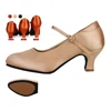 Dance Shoes Latin Woman Standard Ballroom Dancing Shoes Satin 3.5cm/5cm/7cm High Heel Modern Quickstep Foxtrot Waltz Shoes 1