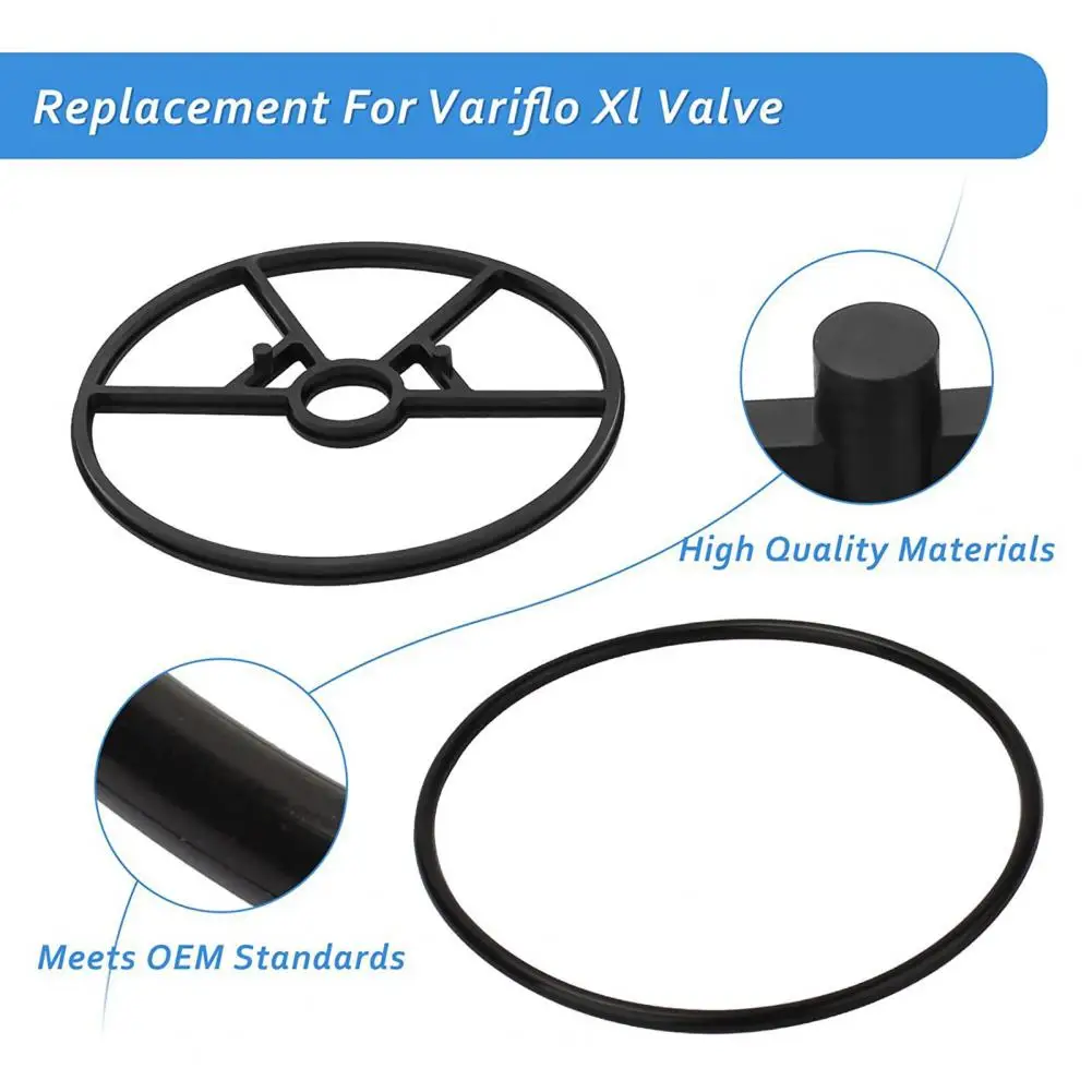 Elastic Valve O-ring Pool Spa Replacement Parts Valve Rebuild Kit for Varifloxl 1-1/2 Ring Gasket Multiport Sp-714t