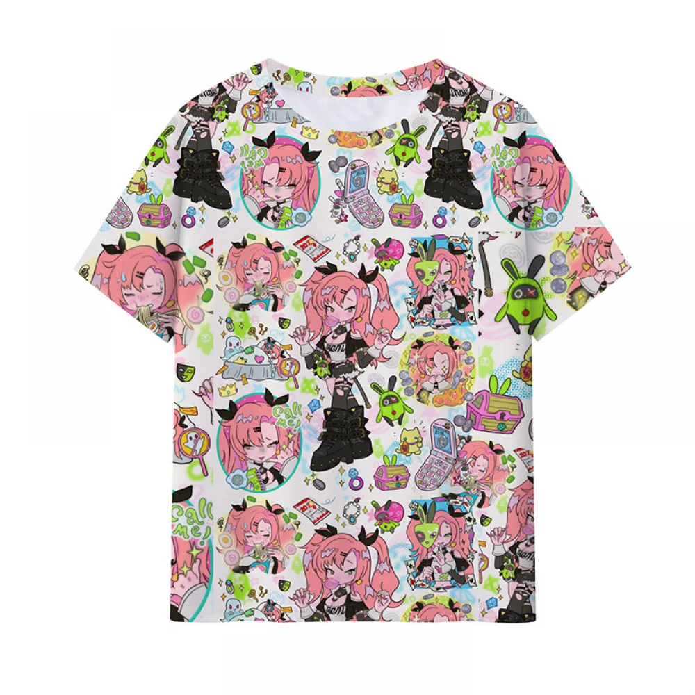thumbnail image 1 of Camisetas con estampado 3D de Game Zero para hombre, camisetas deportivas unisex con gráficos informales para correr, ropa de manga corta para fiesta de carnaval y Halloween, 1 of 5