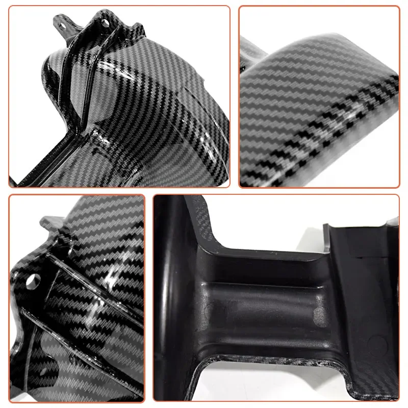 Water Transfer Carbon Fiber Center Axle Protective Cover Shield motorcycle axle cover For SurRon Light Bee X Off-Road Segway X260 Parts Sur Ron