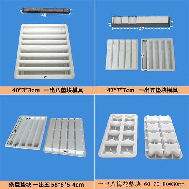 Jó Árú Szilvavirág Cementblokk Távtartó Penész - Image 2