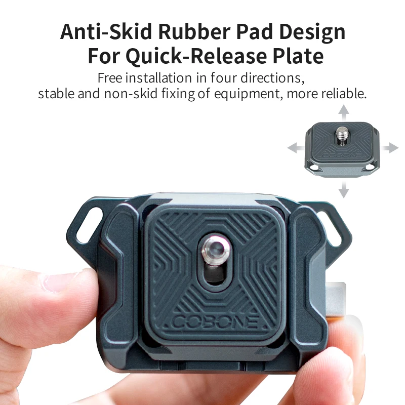 XILETU Quick Release Shoulder Strap Base Camera Sling Quick Disconnect Adapter for Fast Release Plate with Fujifilm Canon Sony camera tripod adapter tripod adapter mount