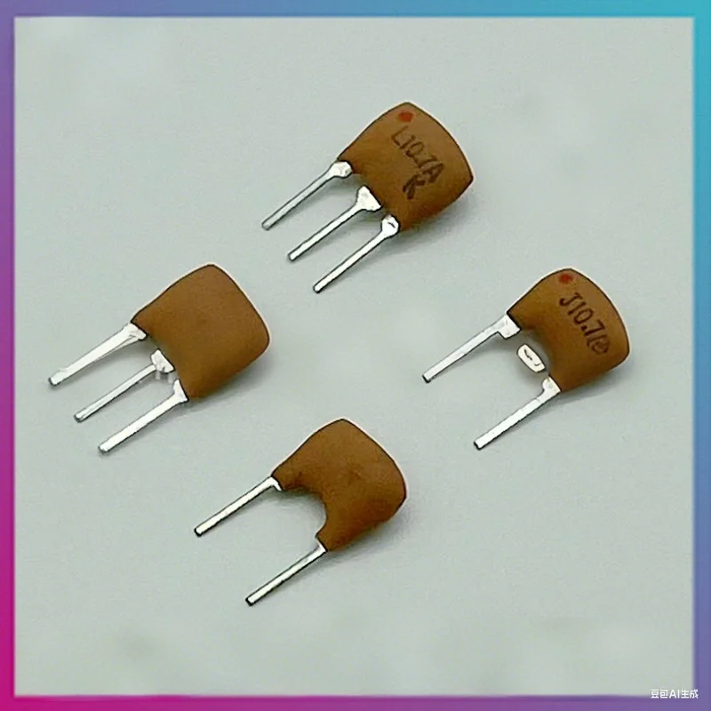 JT10.7MG3 10.7MHz 세라믹 필터 디스크리미네이터, 2핀 스루홀 DIP 공진기, FM 복조기, 재고 있음 공장 직판