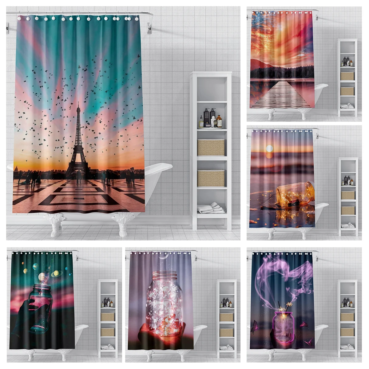 

home shower curtains for bathroom waterproof fabric bathroom Curtains modern shower curtain 180x200 240x200