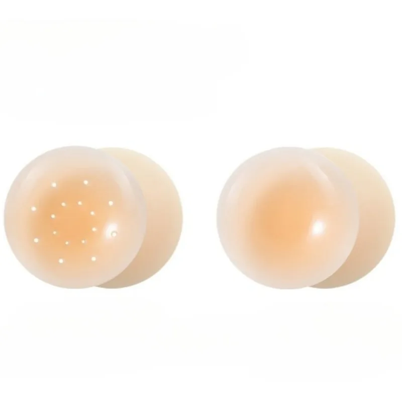 2-10pcs Invisible Men's Nipple Patch Anti Protruding Point Anti Light Leakage Silicone Chest Patch Seamless Thin Design 5