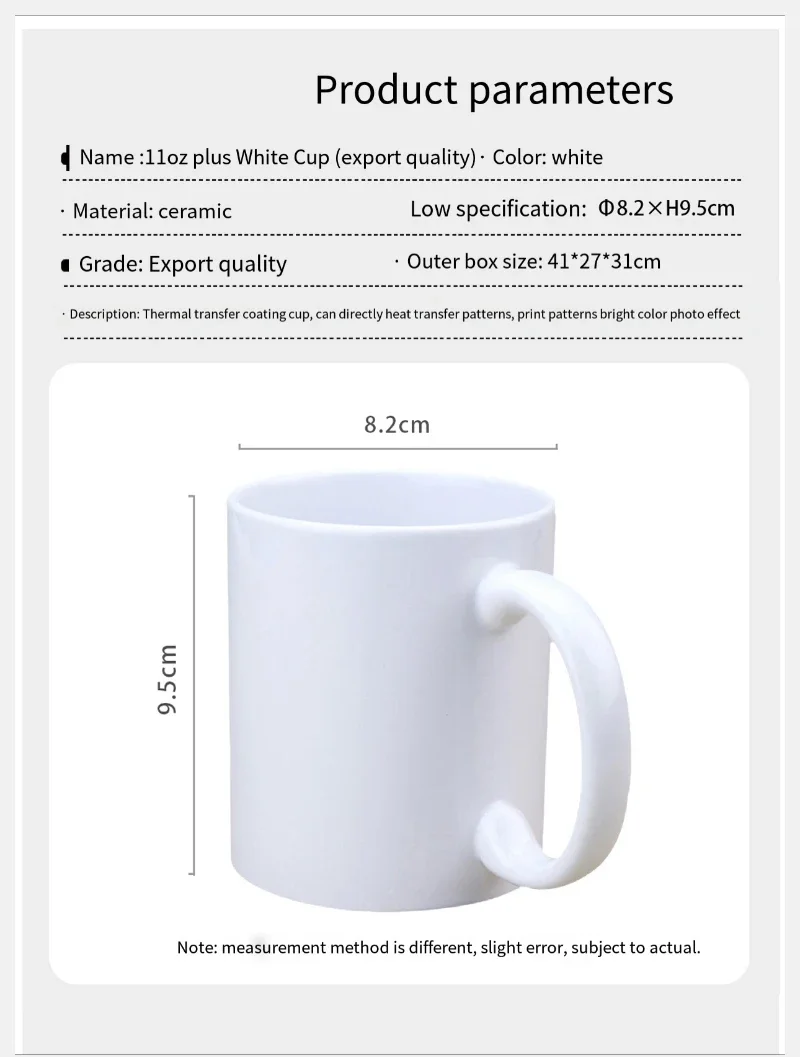 Tasse en céramique écologique