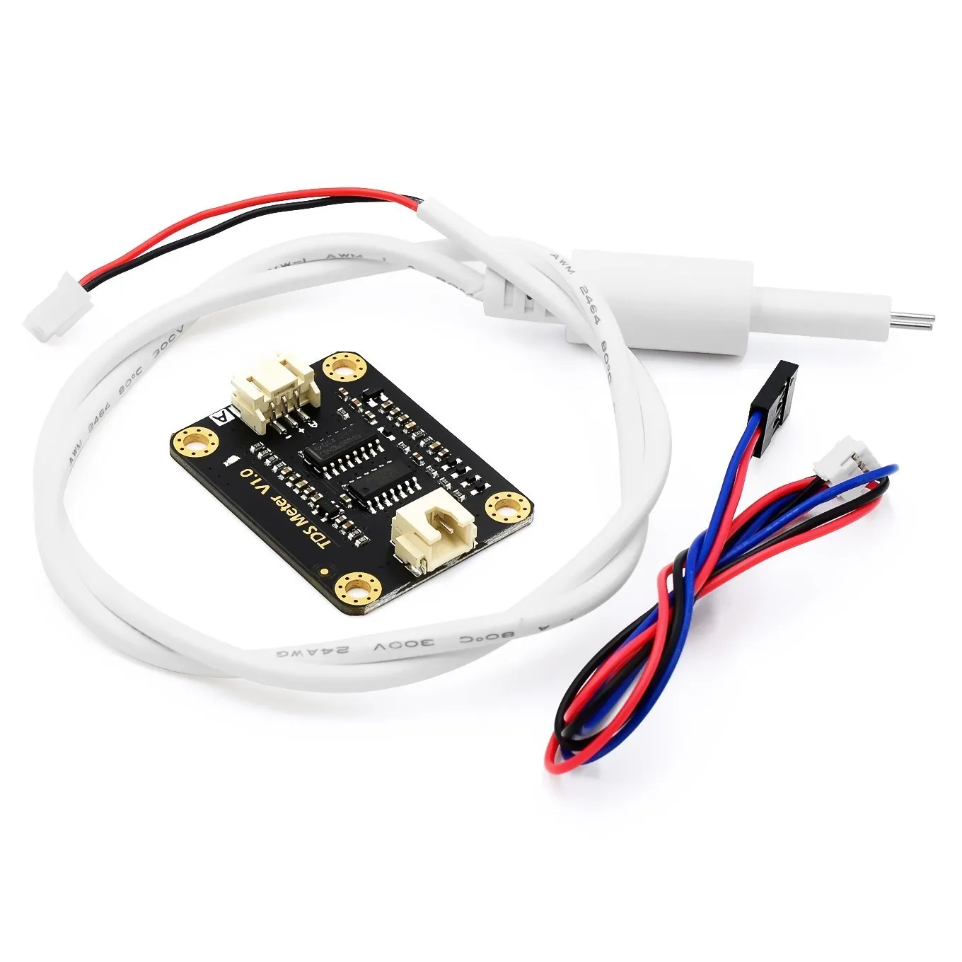 TDS Sensor Meter V1.0 Board Module Water Meter Filter Measuring Water Quality for Arduino 2