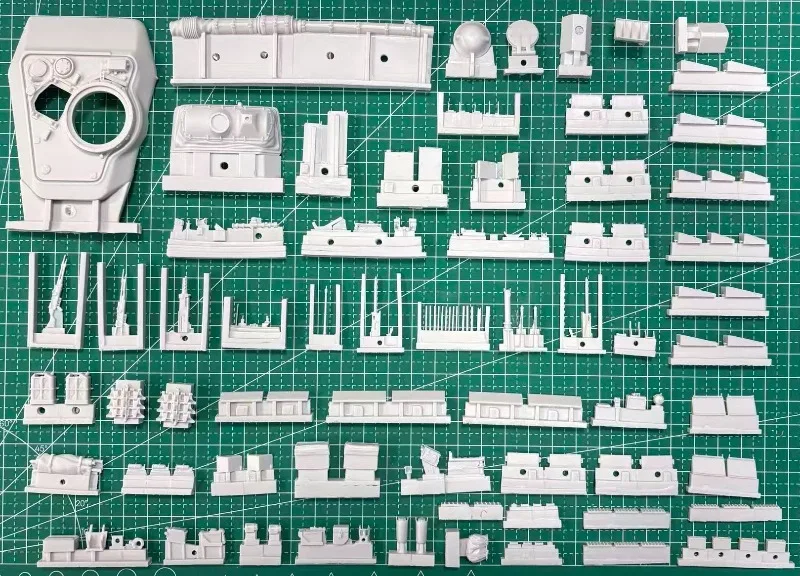 1/35 스케일 다이캐스트 수지 모델 조립 키트 IDF 장갑 전투 차량 변환 세트(탱크 없음) 조립되지 않은 도색되지 않은 제품