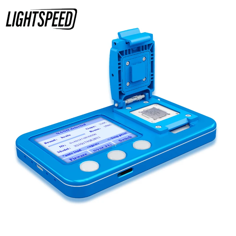 

JCID P7S BGA70 Repair Instrument Nand Programmer for Phone 5SE-7P Pad 5-7 Pad Pro Syscfg Read Write Error Test Fixture