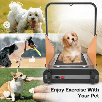 Dog Treadmill for Small Medium Dogs 2.5 Hp 220lbs Foldable Pet Treadmill for Doggy Running Machine 2 in 1 Dog Pacer Treadmill Pa 3