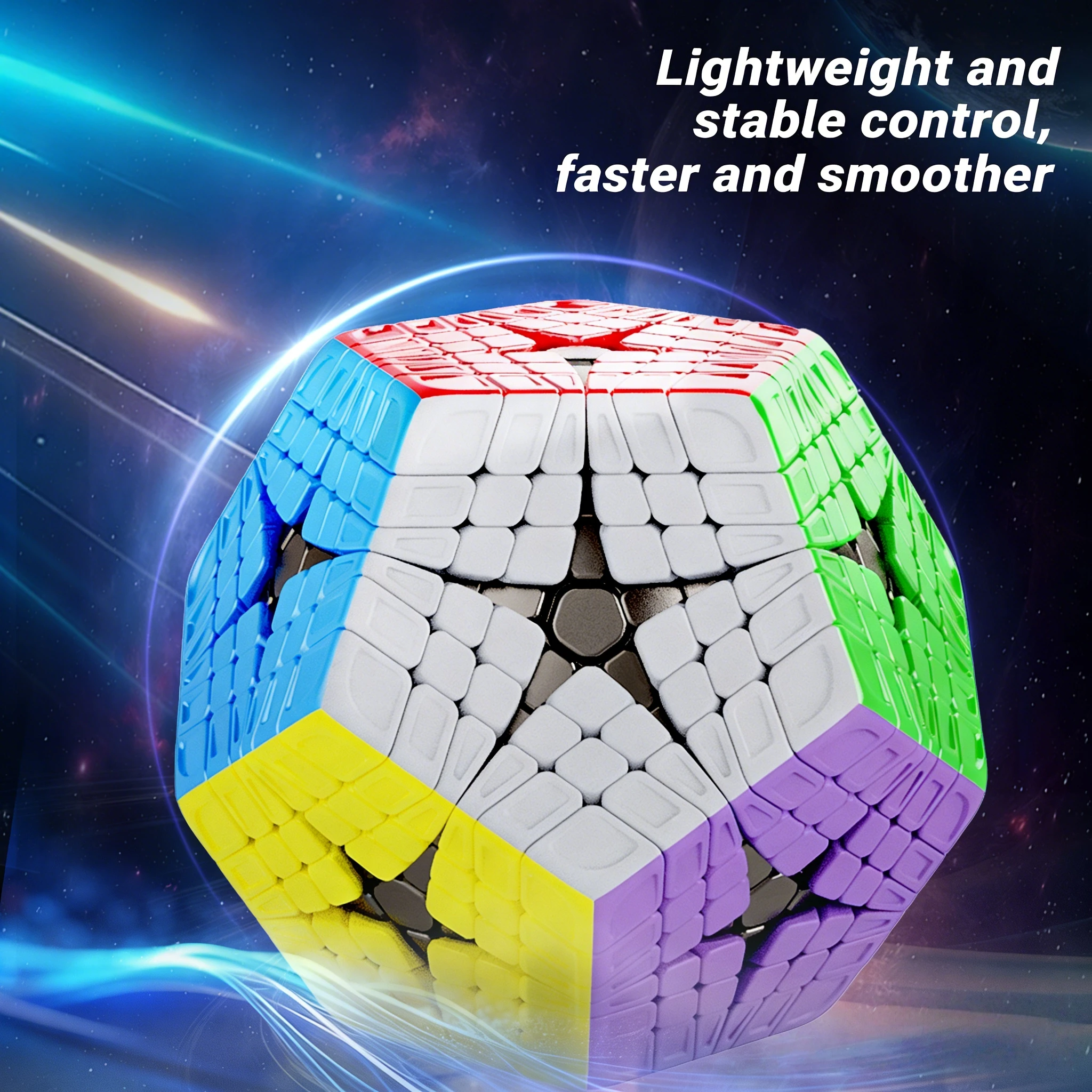 YuXin HuangLong 6x6 Megaminx 자기 큐브 퍼즐 장난감 두뇌 훈련 및 재미있는 속도 큐브 퍼즐 장난감 Cubo Magico Kid Gift