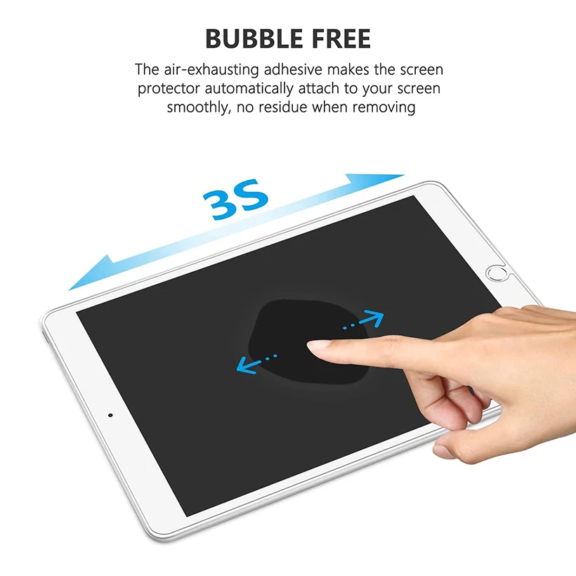 Tempered Glass Screen Protector For iPad 10.2 Inch A2602 A2603 A2604 A2605 A2270 A2428 A2429 A2430 A2200 A2198 A2197 Tablet Film — view 6
