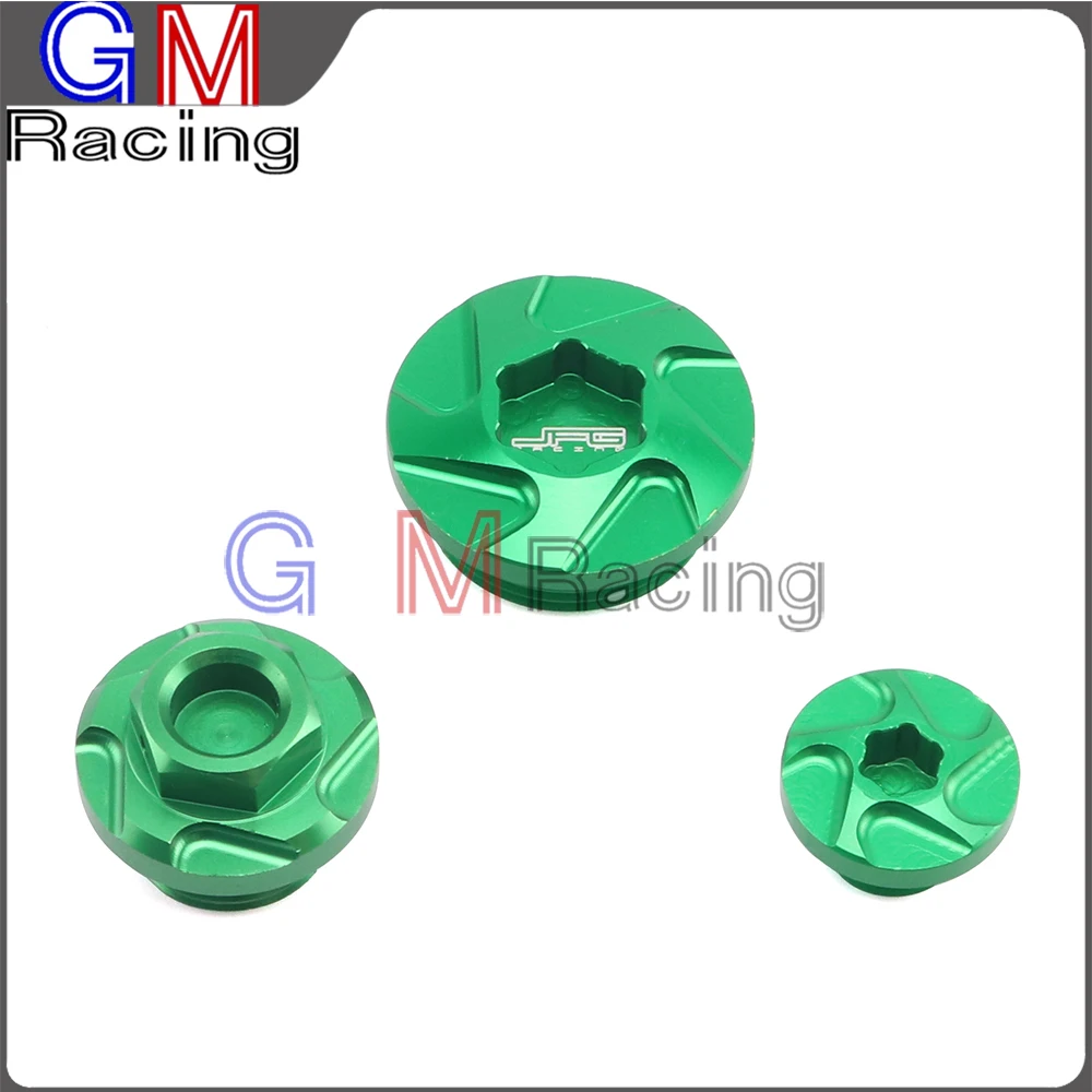 

CNC Billet Engine Timing Oil Plug Set For KAWASAKI KX250F KXF250 KXF 250 2004 2005 2006 2007 2008 2009 2010 Motorcycle Dirt Bike