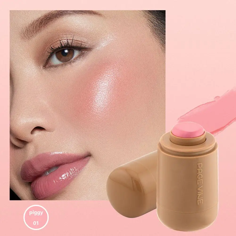 Page Vine Pocket Blush Stick 2-in-1 Lip Gloss