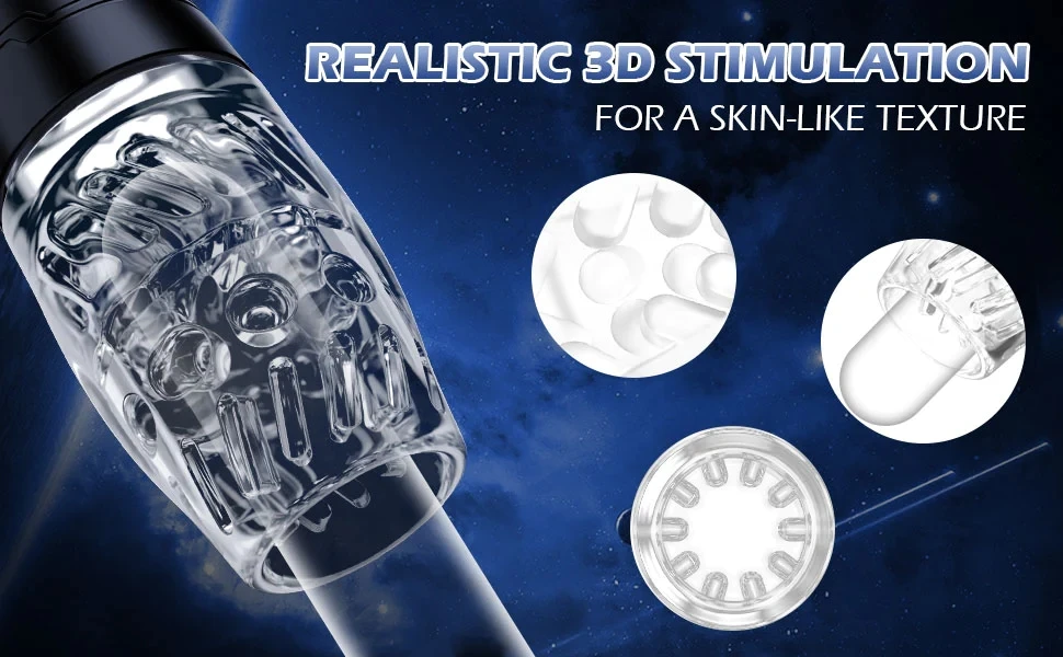 sulla tazza automatica con 4 giri e modalità a 3 velocità Simulatore per adulti Massaggio 18+ Simulatore di giocattoli sessuali_voghion.com