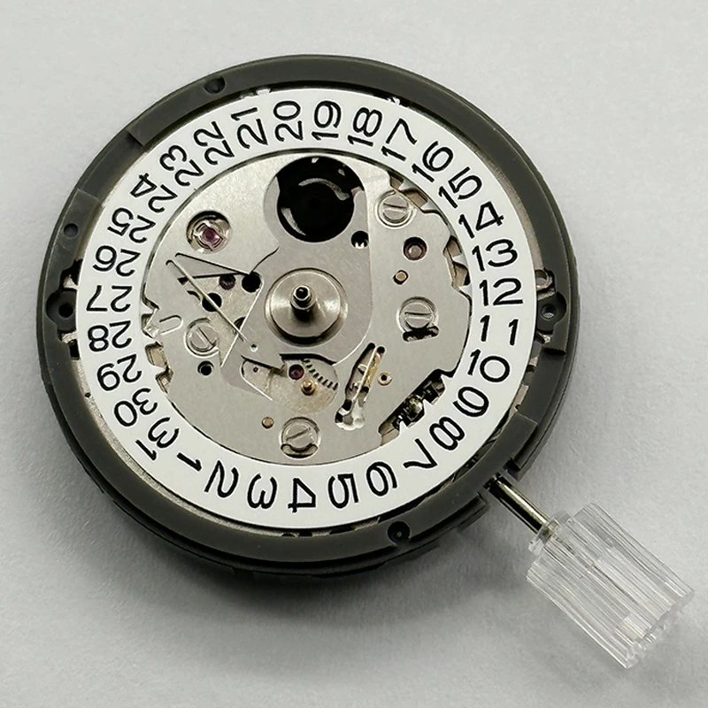 Original Seiko NH35A 3/3.8 Crown Black/White Date Wheel Self Winding Mechanical Precision Movement NH35 Watch Wrist For Men
