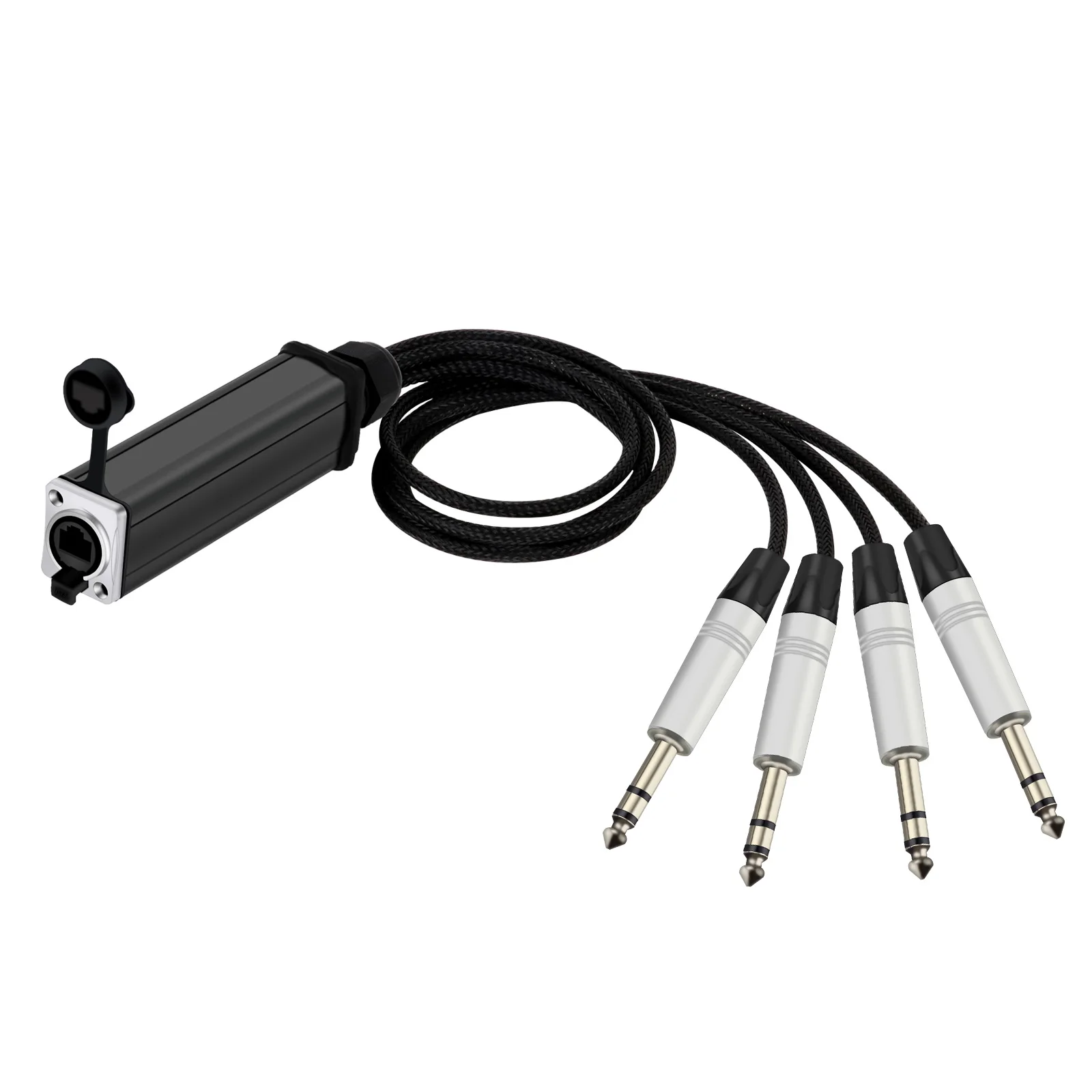    Ʃ   ũ ̺, CAT5 Ʈũ ̴ ̺, 4 ä, 1/4 ġ TRS-RJ45, 0.5m-10m