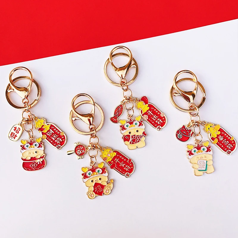 

2024 новогодний брелок с китайским знаком зодиака