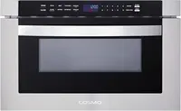 -12  24 in. Built-in Microwave Drawer with Automatic Presets, Touch Controls, Defrosting Rack and 1.2 cu. ft. 1