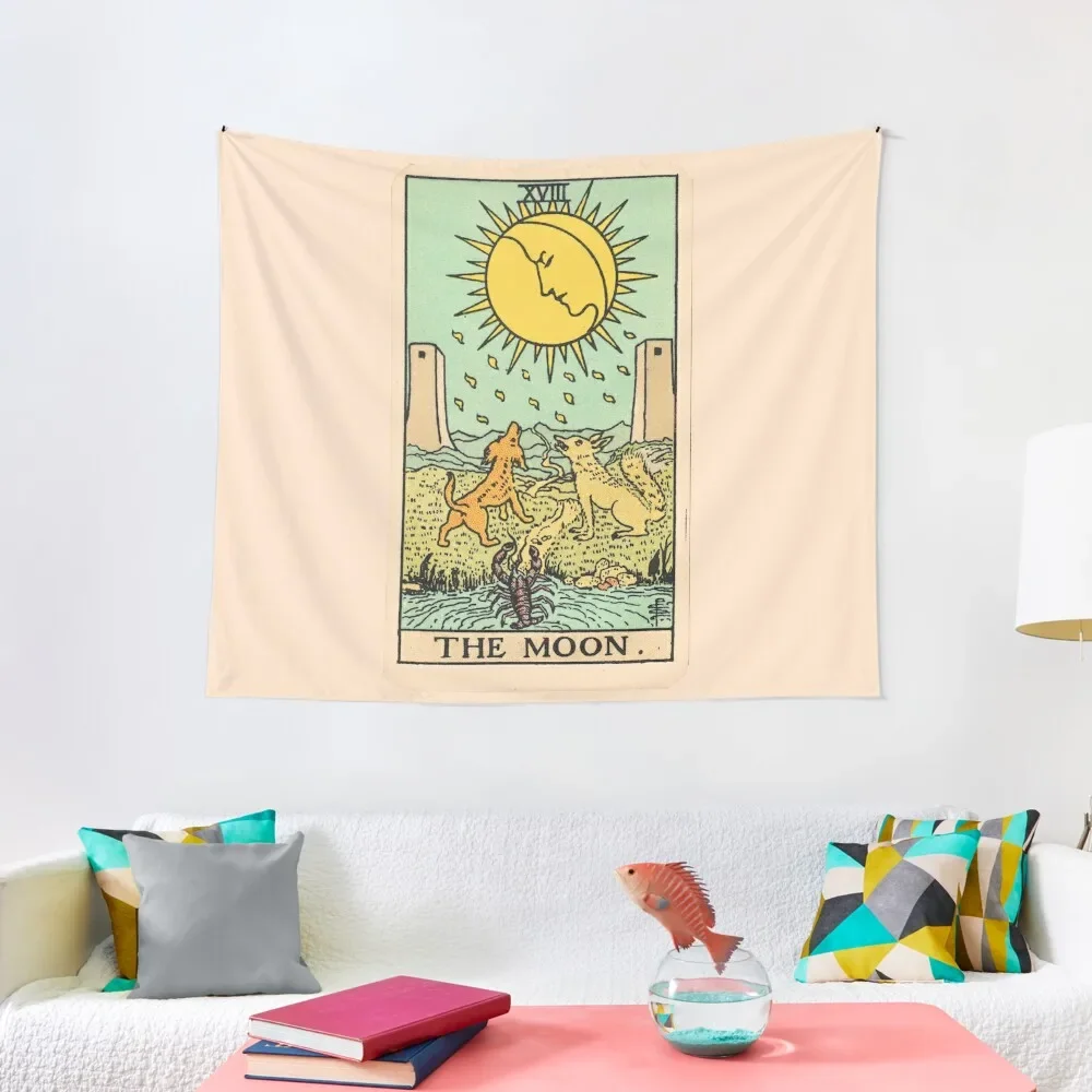 

Tarot Card - The Moon Tapestry Wall Hanging Decor Decoration Home Tapestry