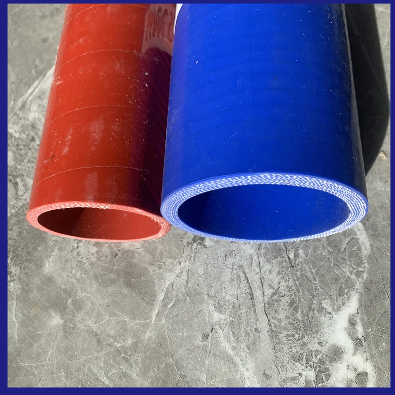 Tubo Di Aspirazione Id 16-100Mm Blu Rosso Tubo Flessibile In Silicone Dritto Universale Per Tubo Intercooler Tubo Di Aspirazione Aria Fredda Auto Turb
