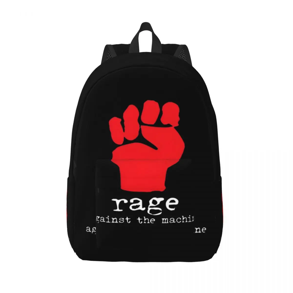 

Trending Now Rage Against The Machine Metal Band Casual Backpack Outdoor School Hiking Daypack for Men Women Laptop Canvas Bags