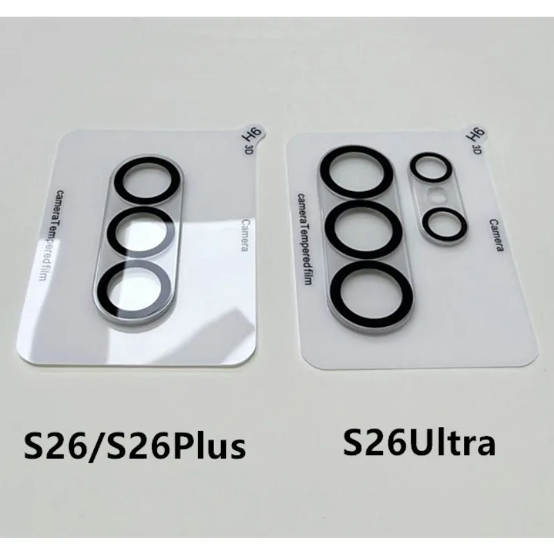 Ultra HD Camera Lens Tempered Glass Protector - 9H Anti-Scratch Cover