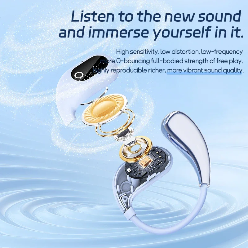 Wireless Bluetooth Headphones OWS Open Headset Air Conduction Ear Hook Earphones Handsfree Noise Canceling Audifonos Sports 4