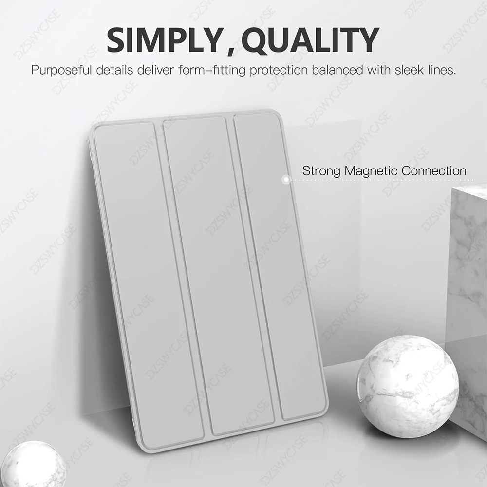 Ultra-Thin and Lightweight Half-Transparent Smart Cover with Auto Wake/Sleep