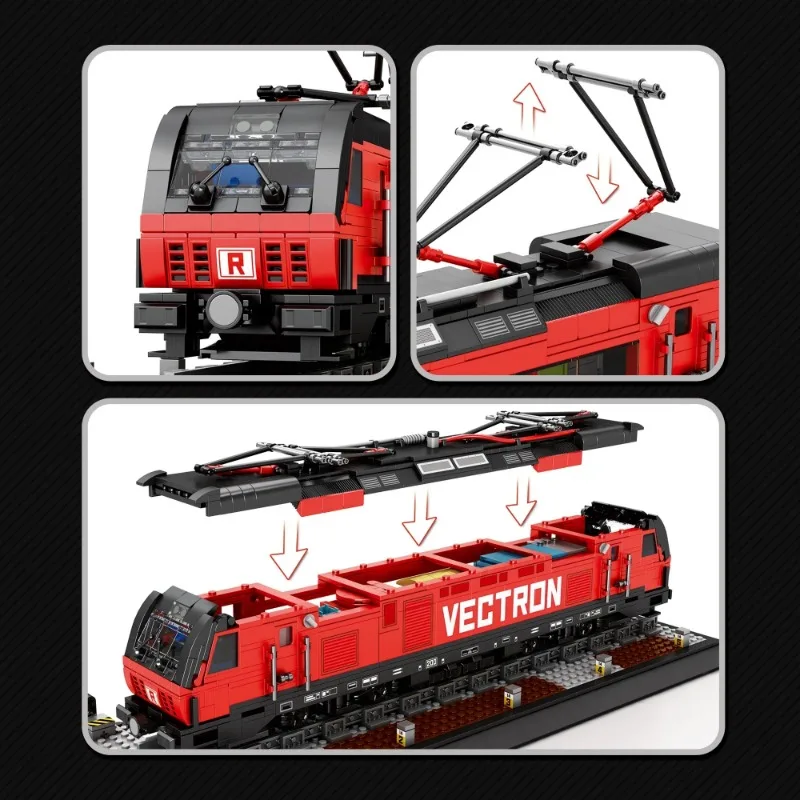City Trains MOC 66019 Vectron European Electric Passenger