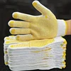 12 Pairs Work Gloves with Anti Slip Grip PVC Dots Safety Cotton Protection for Painter Mechanic Industrial Construction 3
