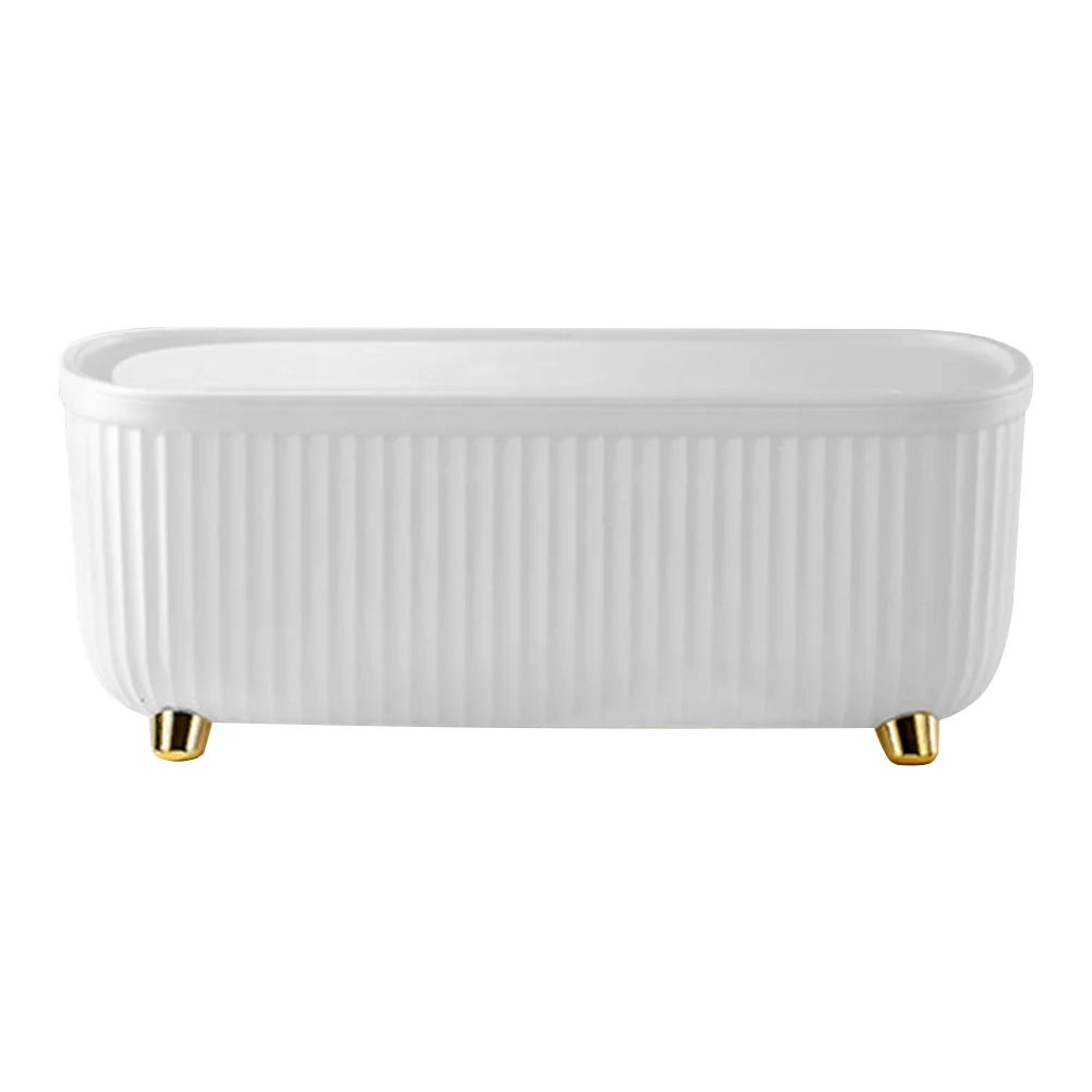 

Wire Finishing Box Cable Organizer Cord Management Holder Socket Container Storage Abs Power Bins with Lids