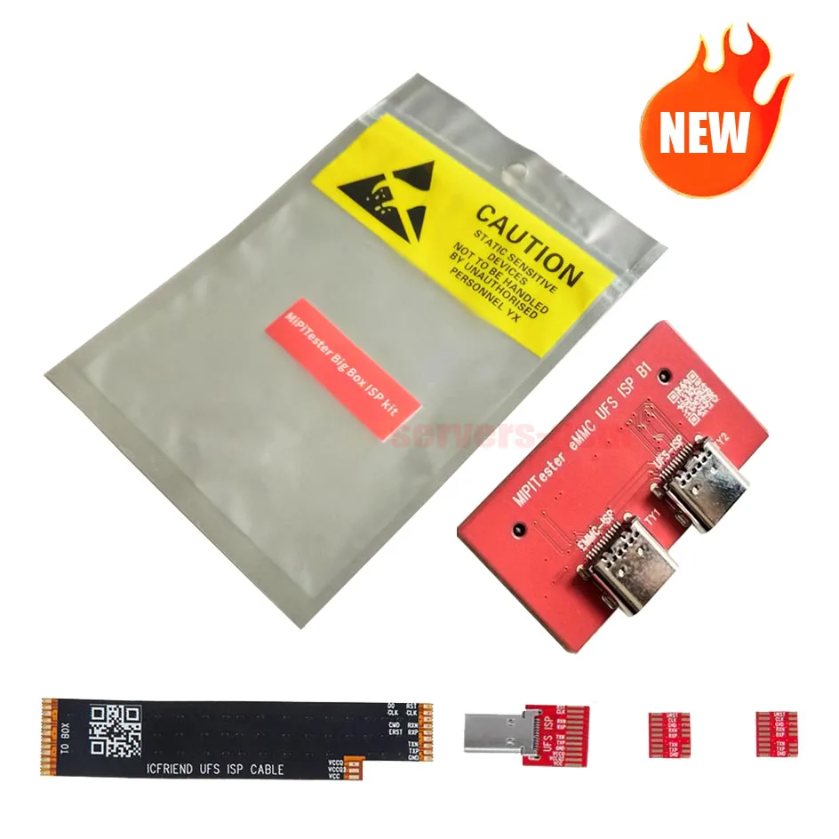 새로운 MIPITESTER MIPI ISP 케이블, 암호화 칩이 없는 EASY-JTAG EMMC UFS ISP 어댑터