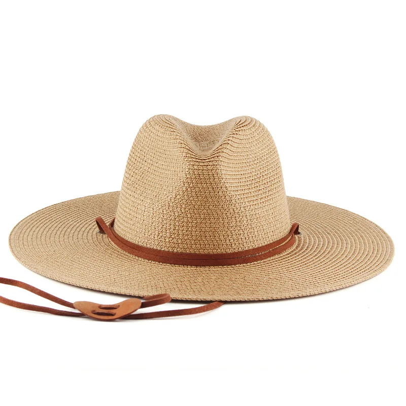 

Designer Brand Men's and Women's Summer Sunshade Straw Hat Sun Cap Outdoor Tourism Beach Gorras Para Hombres 모자 Casquette Homme