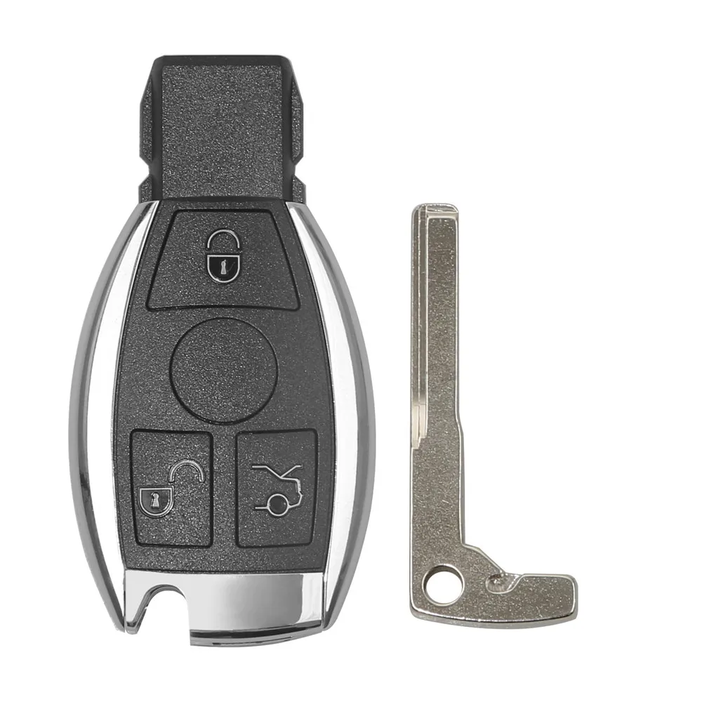 

Xhorse BE Remote Control Car Key Pro Improved Version with Shell 3 Button Assecories for Benz Get 1 Free Token for VVDI MB Tools