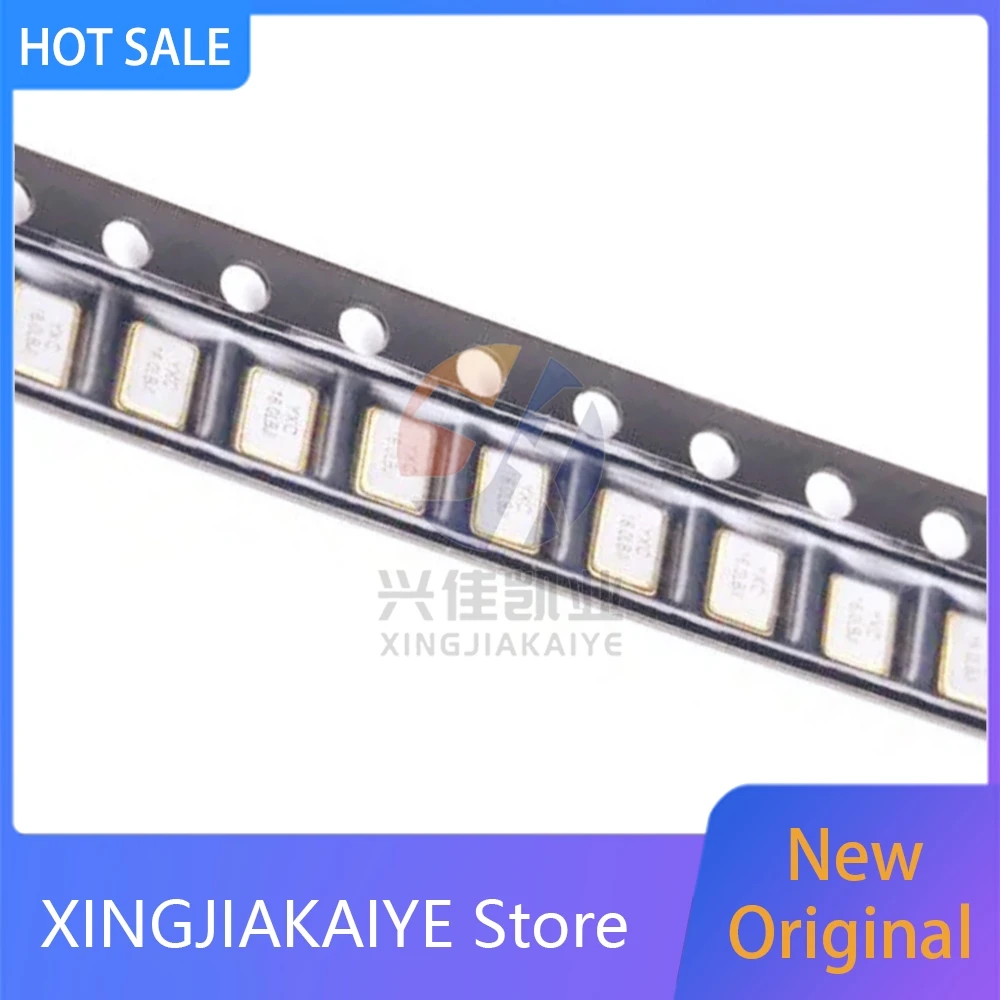 25PCS SMD 3225 SMD passive quartz crystal oscillator 13.56MHZ 13.560MHZ 13.560M 20PF 10PPM 3225 13.560 3.2*2.5mm 4P