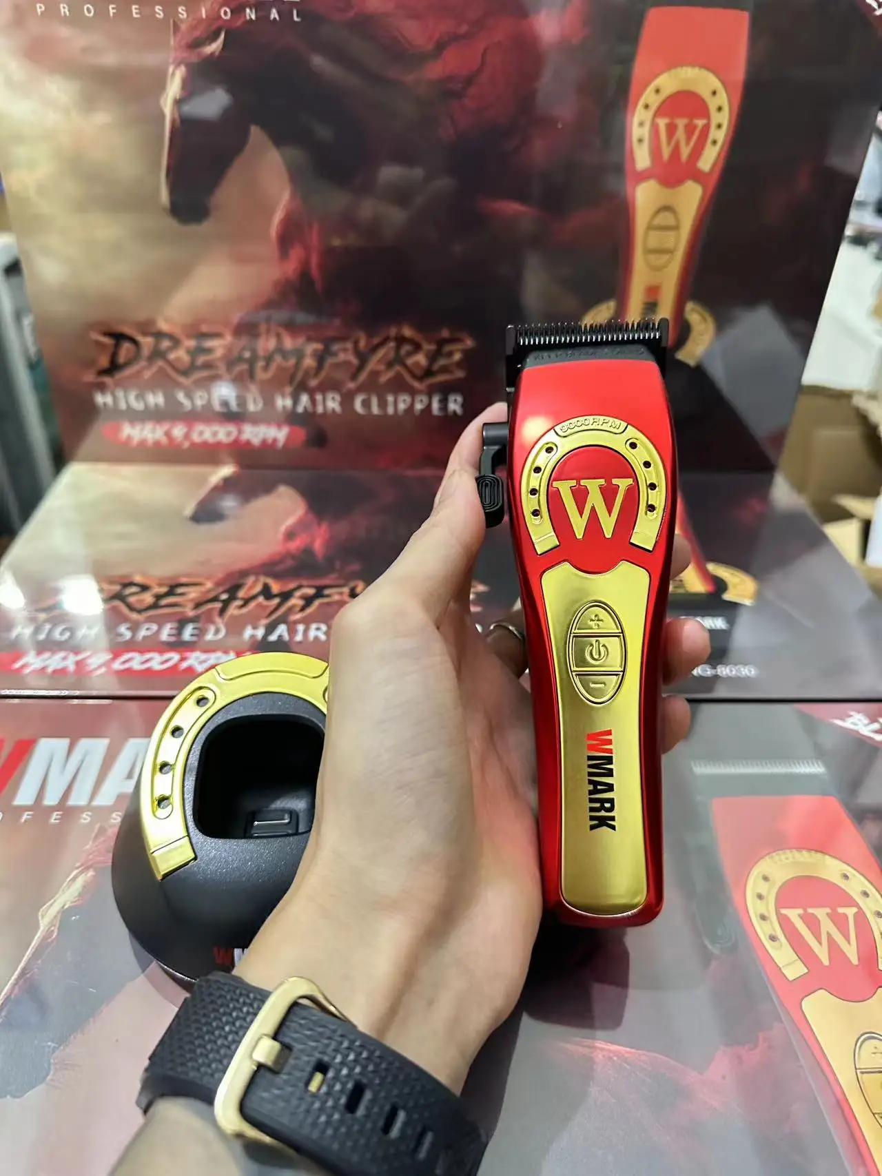 WMARK ゴールドシリーズ 2点セット（バリカン・トリマー） WMARK ゴールドシリーズ 2点セット（バリカン・トリマー） 【公式通販】