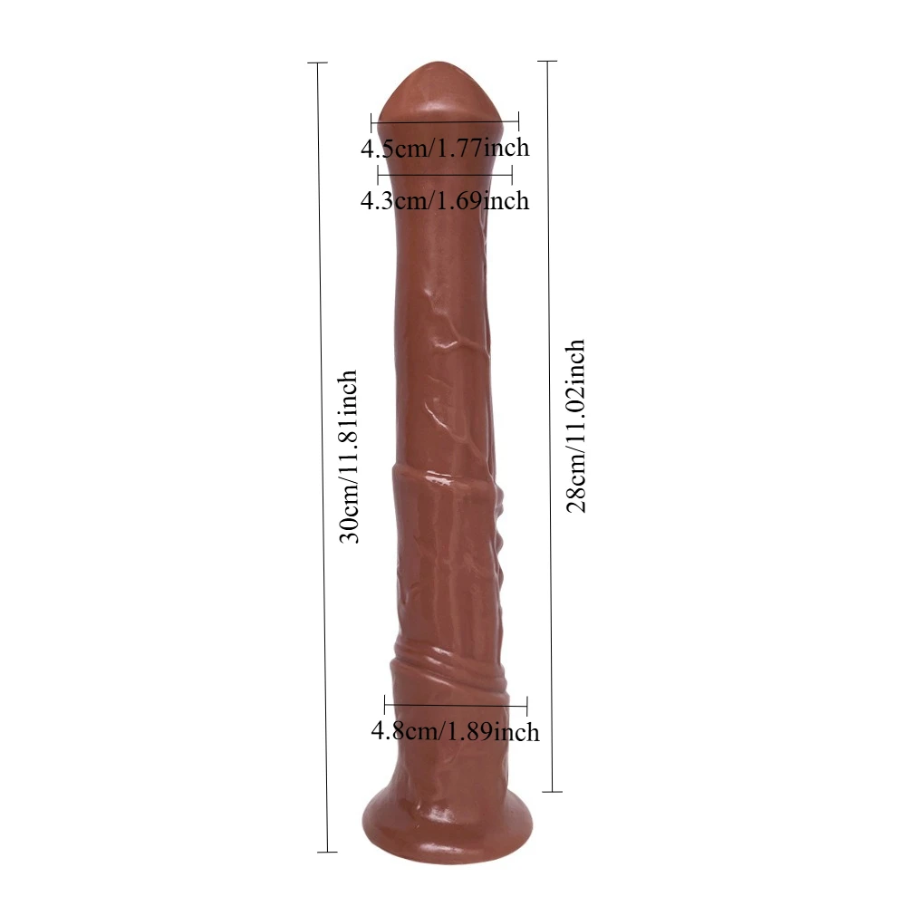 Oversized Dicks Realistic Dildo Anal Toy Butt Plug Women&rsquo;s Vaginal Anal Stimulat