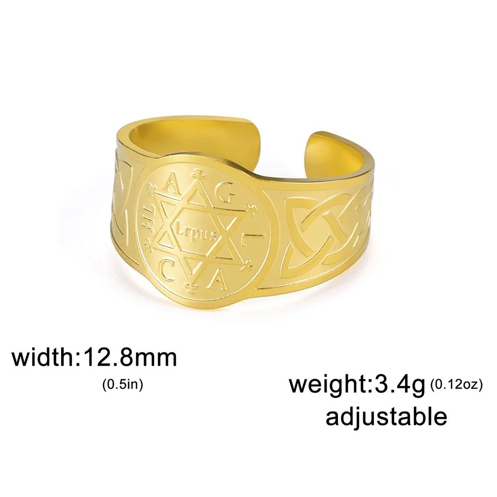 Anel dourado