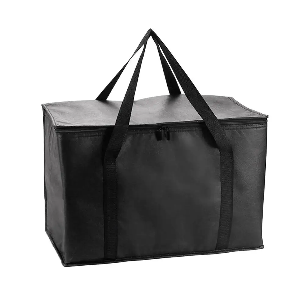 XL Foldable Insulated Cooler Bag for Hot/Cold Meals and Groceries