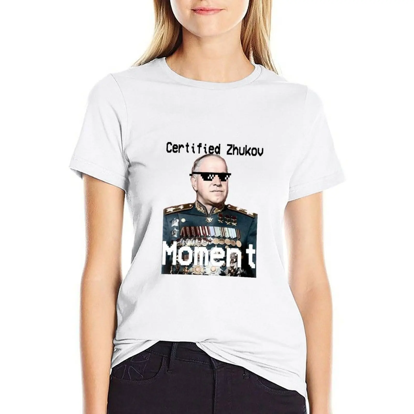 

Certified Zhukov Moment: TNO Hearts of Iron 4 T-shirt aesthetic clothes Aesthetic clothing spring clothes Women 2024