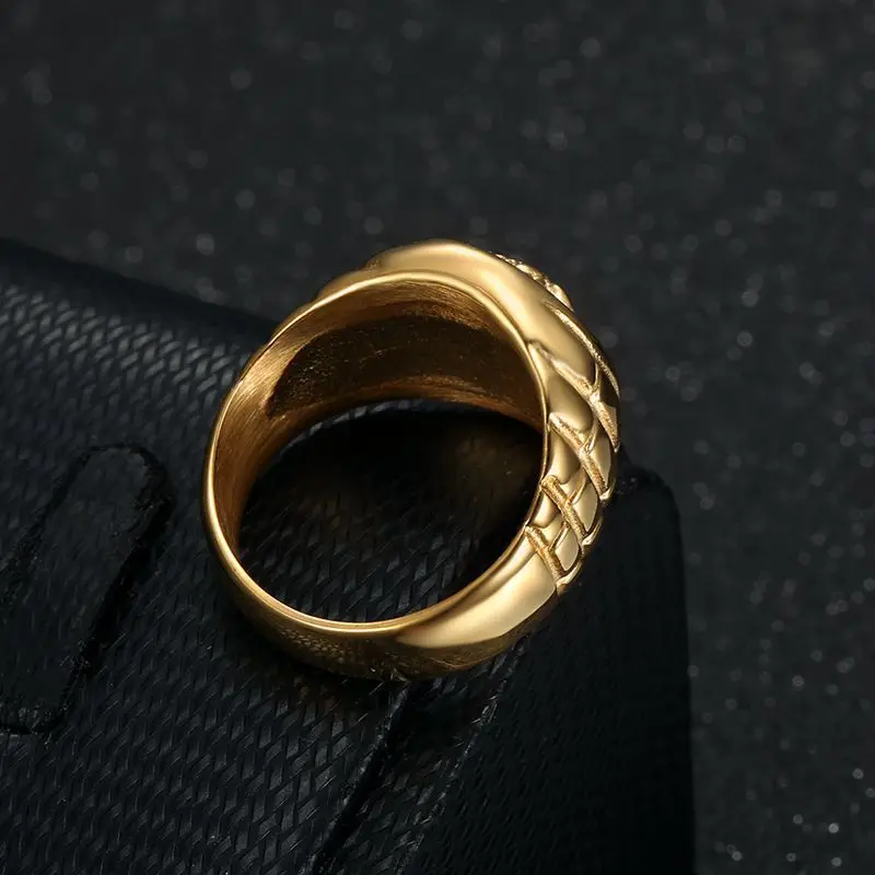 

Stainless Steel - Popular hip Hop style - Custom ring