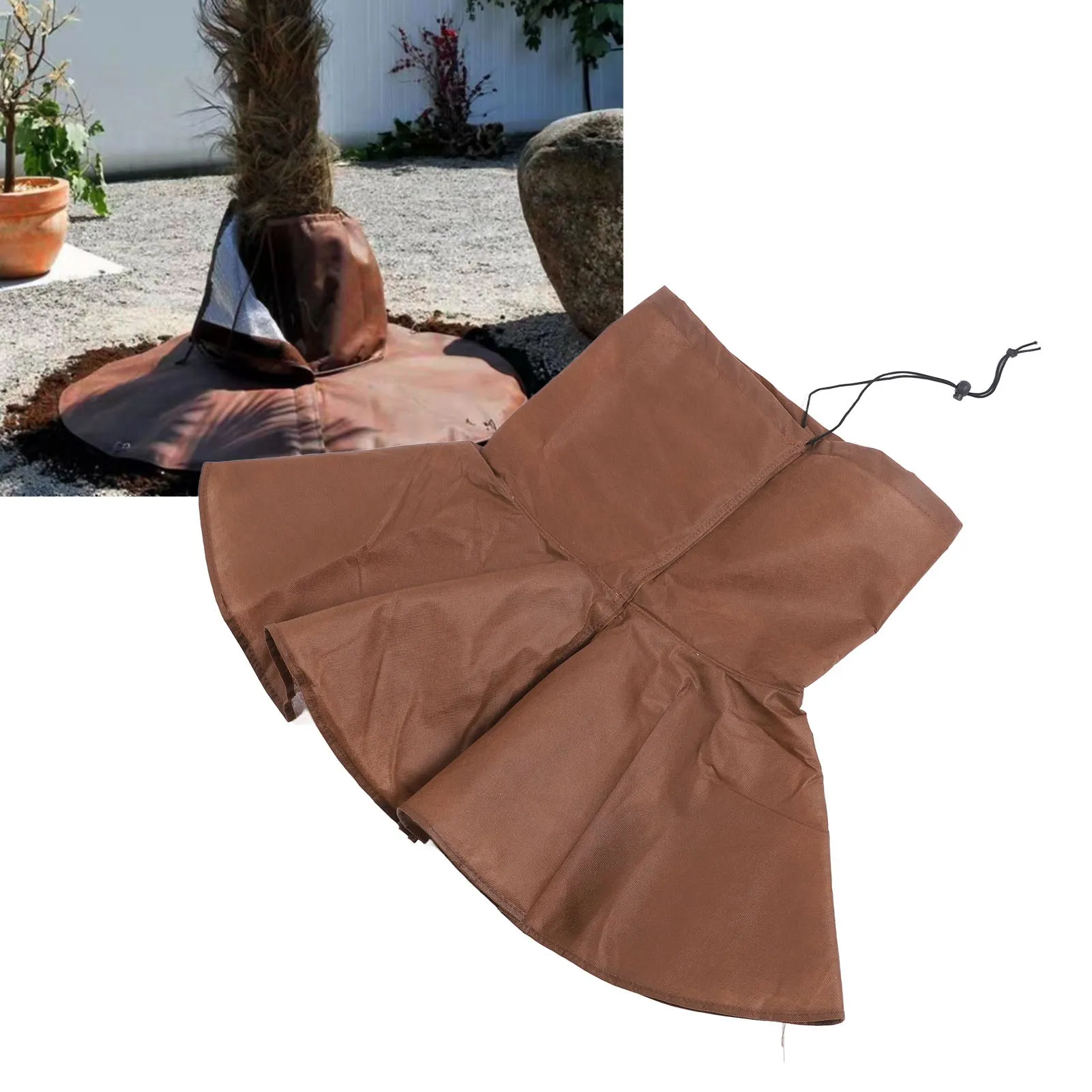 Winter Palm Tree Root Protector Multifunctional Constant Temperature Tree Root Freeze Protection Cover With Elastic 