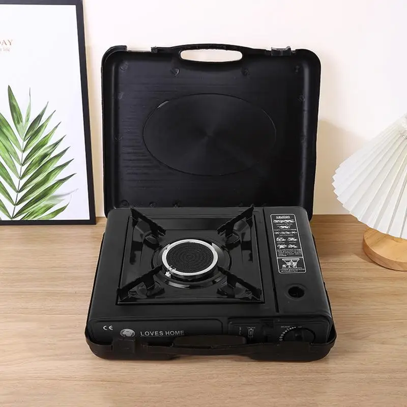 

Portable Stove Portable Camping Stove With Automatic Ignition Heat Control Camping Burner With Carry Case For Picnic BBQ Camping
