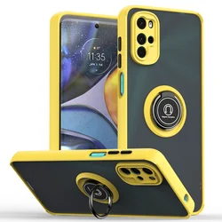 Premium Magnetic Buckle Phone Case - Sleek and Durable Protection for Moto Edge X30 Pro (Yellow)
