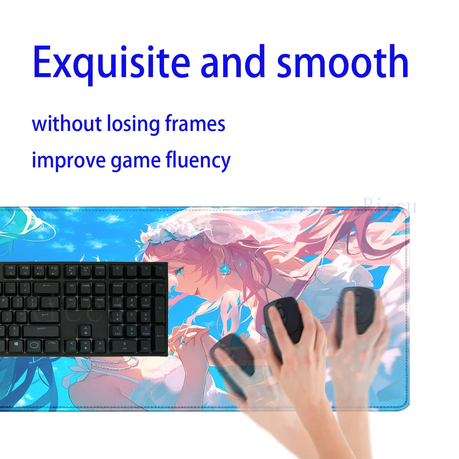 Extra-Large Non-Slip Mouse Pad - Project Sekai Colorful Stage Nightcord Design