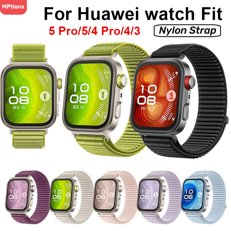 Premium Nylon Loop Strap Replacement Wristband