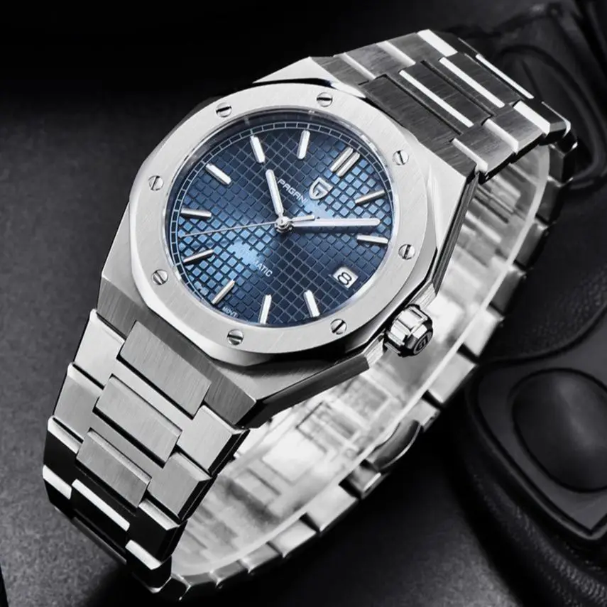 2023 PAGANI DESIGN Japan NH35A Sports Men\'s Watch Automatic Mechanical Sapphire Watch Stainless Steel Waterproof Reloj Hombre