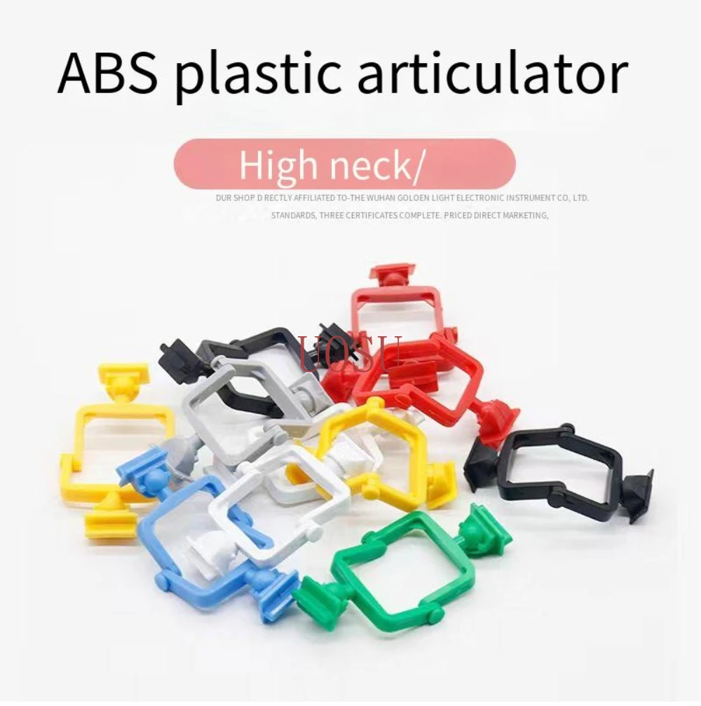 

100Pcs Dental Articulator ABS Plastic Disposable Long Neck Articulator Bite Holder Dental Lab Material Dentist Tool