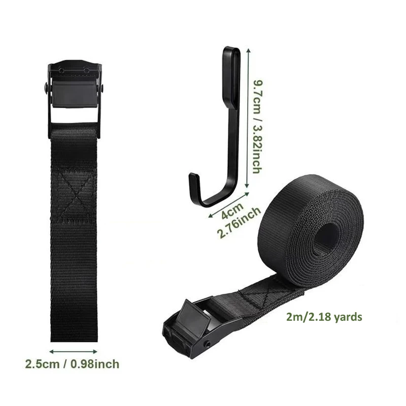 Treestand Strap Hangers Hooks Outdoor Hunting Accessory Bow Gear holder for Hunting Camping Hiking Camping Lightweight